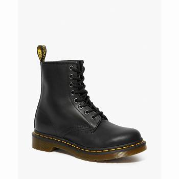 Dr Martens Női 1460 Nappa Bőr Lace Up Bakancs Fekete